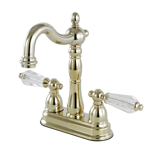 4" Centerset Bar Faucet, Polished Brass